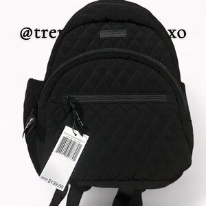 Vera Bradley Black Quilted Backpack